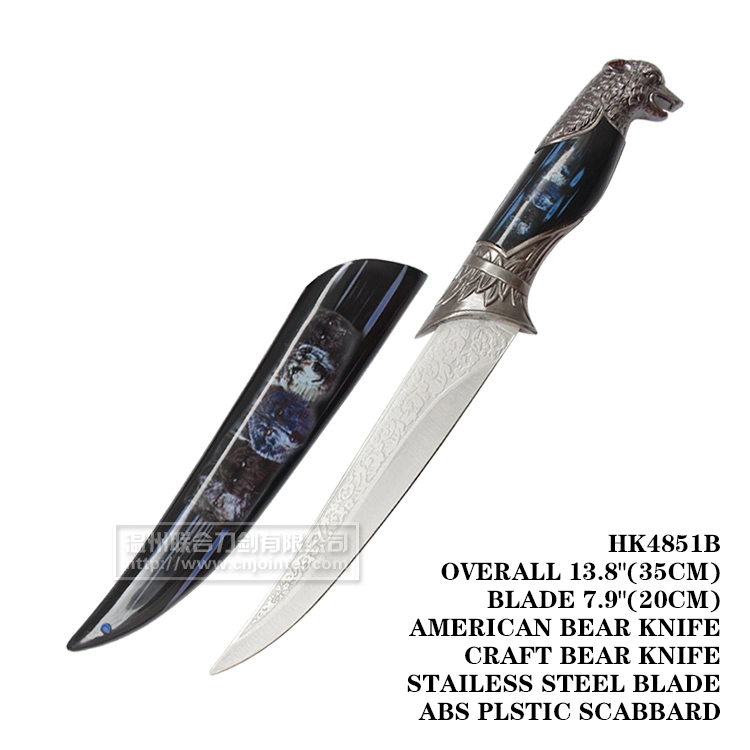 Craft Bear Knife Tactical Survival Knife Horse Handle 35cm HK4851b