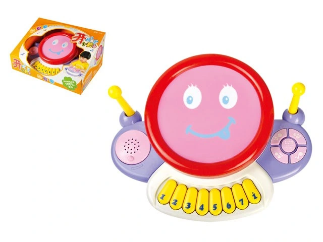 Children Early Educational Learning Hand Drum Toy Electric Plastic Kids Musical Drum Toys