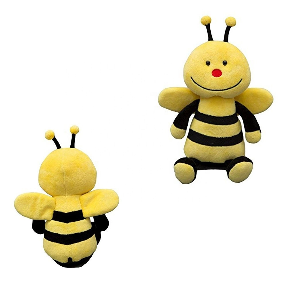 Cartoon Movie Bee Yellow Soft Plush Animal Stuffed Toys