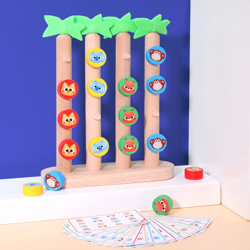 New Baby Educational Wooden Animals Climbing Toy