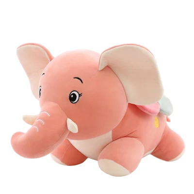Customized Wing Elephant Plush Toy Big Ears Stuffed Animal Wholesale Baby Elephant Plush Toy